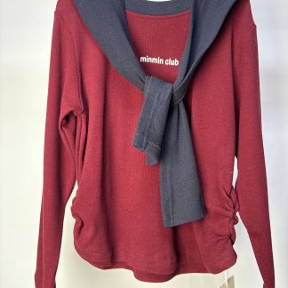 Лонгслив бордо 90-130