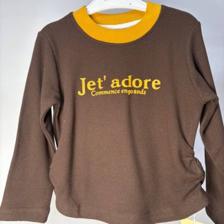 Лонгслив коричн.Jet90-130