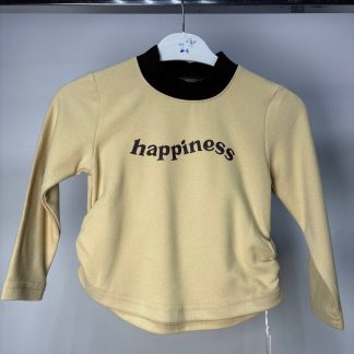 Кофта желт.Happiness90-130
