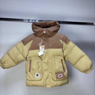 Куртка желто-коричнев